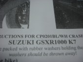 ΜΑΝΙΤΑΡΙΑ SUZUKI GSX-R 1000 1000 Κ7-Κ8 2007