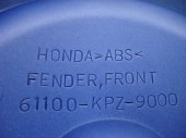 ΦΤΕΡΟ ΕΜΠΡΟΣ HONDA DYLAN 125 125 2000